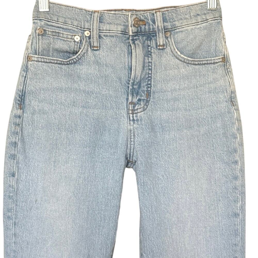 Madewell The Perfect Vintage Jean High Rise Light Wash Women’s Size 25 - Picture 5 of 11